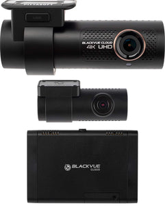 BlackVue DR900X-2CH with 32GB microSD Card + CM100 LTE | 4K Cloud Dashcam | External 4G LTE Module | Cloud Connectivity