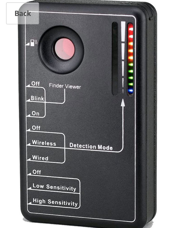 Lawmate Law Grade Professional Covert Video Surveillance RD-30 Bug and Hidden Camera Detector