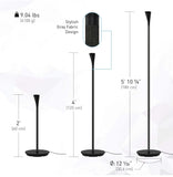 Floor Lamp Camera with Wide Angle, Ambient Light, Motion Detection, 1080P HD Video, Color Night Vision & Voice Assist