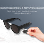 WiFi Sunglasses Sports Camera, HD 1080P Wireless Remote Video Glasses Camera Wide Angle Mini DV Camera Support iOS/Android