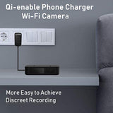 Hidden Spy Camera- Wireless Phone Charger, 4K WiFi Security Cameras with Motion Activated Recording