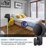 Hidden Camera Spy Camera HD 1080P Mini Spy Camera Clothes Hook Nanny Cam, Small Hidden Camera Security Camera with Motion Detection for Home/Office/NoWi-Fi